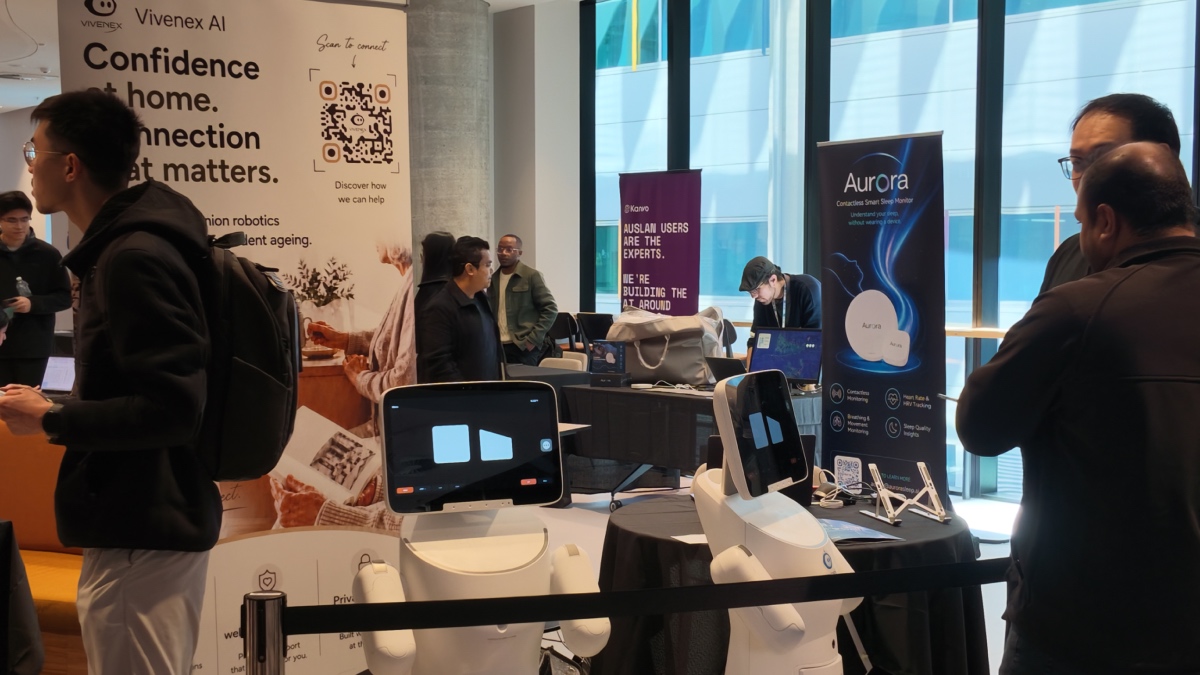 From companion robots to mind-controlled drones, inside Melbourne's AI showcase