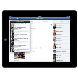 Facebook introduces iPad app