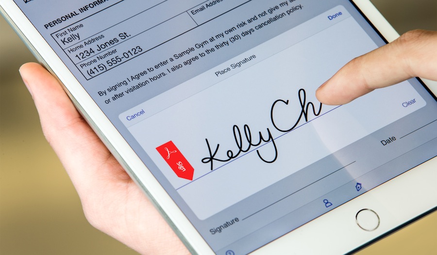 Adobe Document Cloud integrates free e-signing