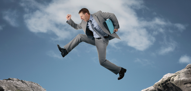 Don’t get comfortable, take strategic risks