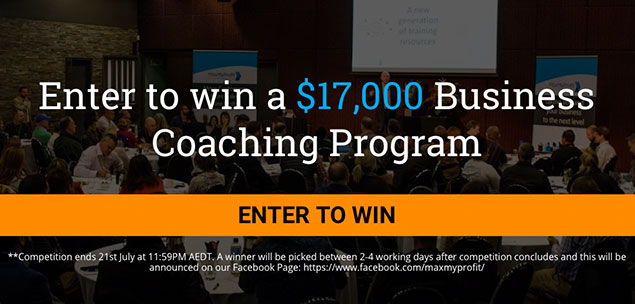 Enter to win a $17,000 business coaching program