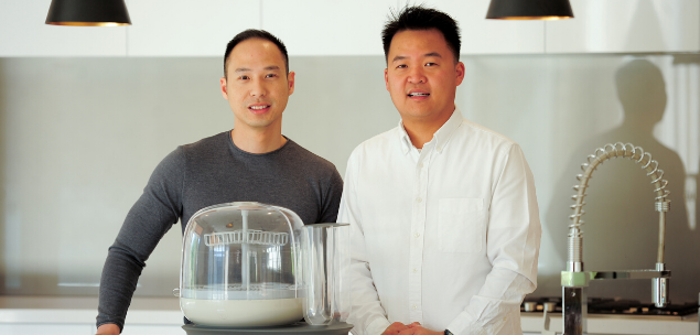 Perth dads’ crowdfunding success for new baby bottle business