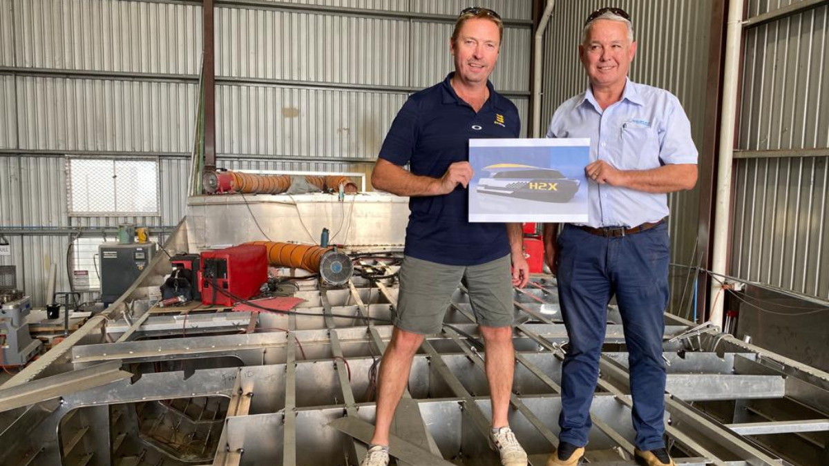 Green-powered passenger ferries made by Brisbane-based small businesses
