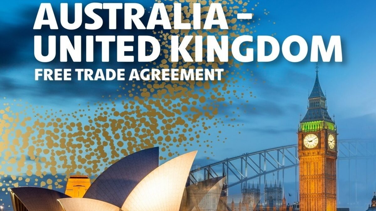 Australia inks final free trade agreement with the U.K.