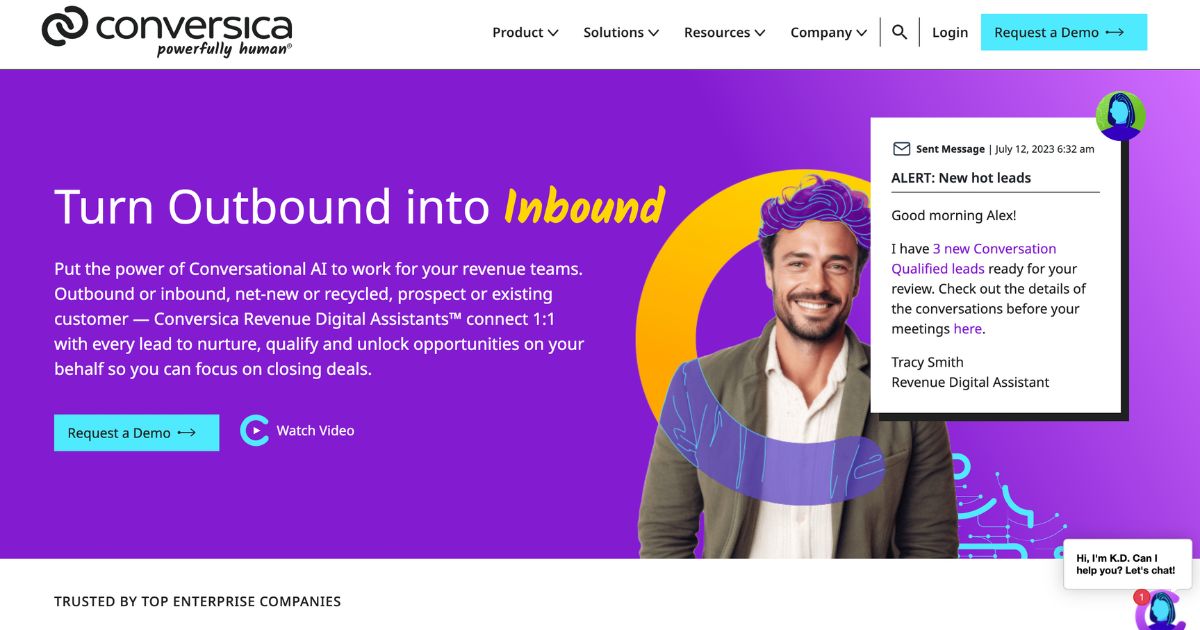 Conversica: Unleashing the power of conversational AI for revenue teams