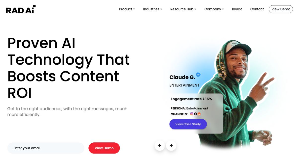 RAD AI: Revolutionize influencer marketing with creative intelligence