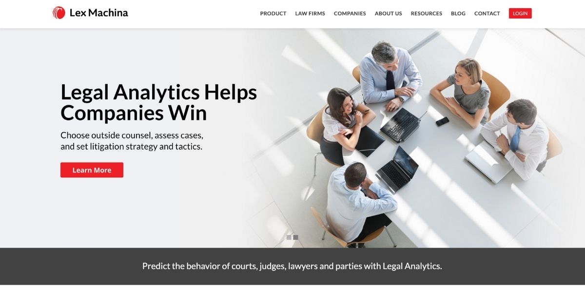 Lex Machina: Unmatched legal insights for winning your case