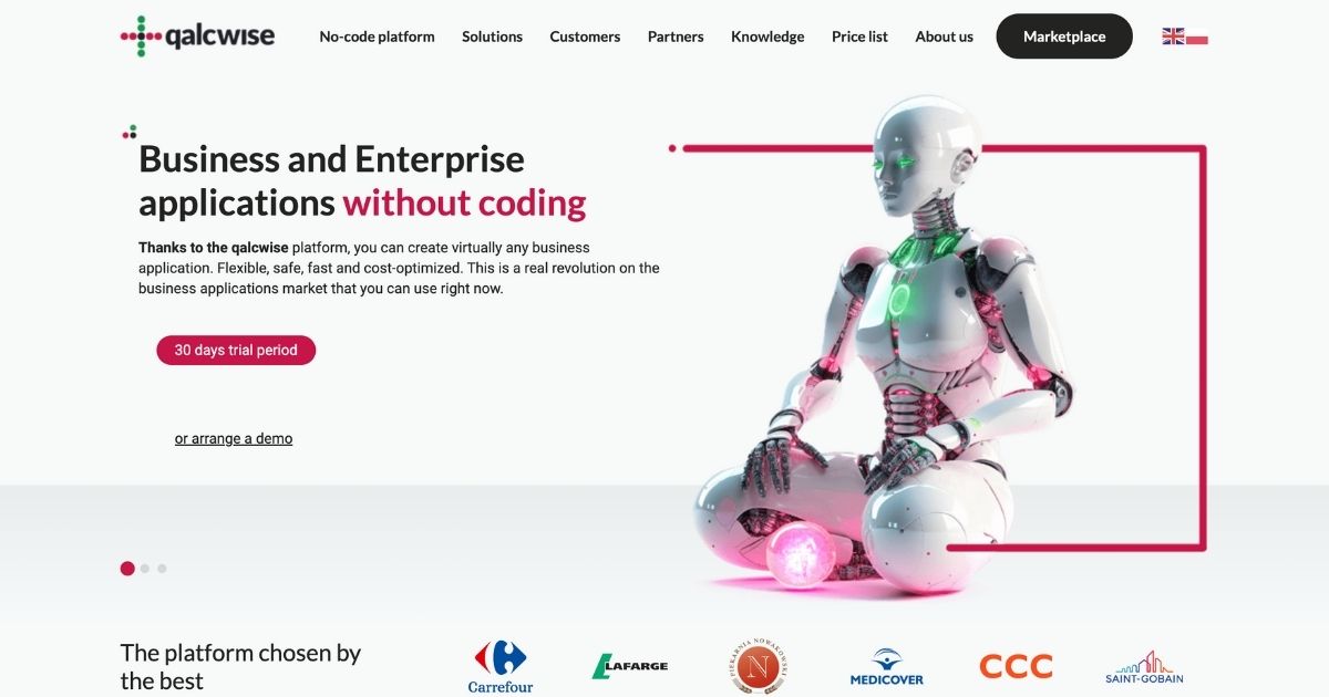 Qalcwise: Revolutionizing business applications with no code