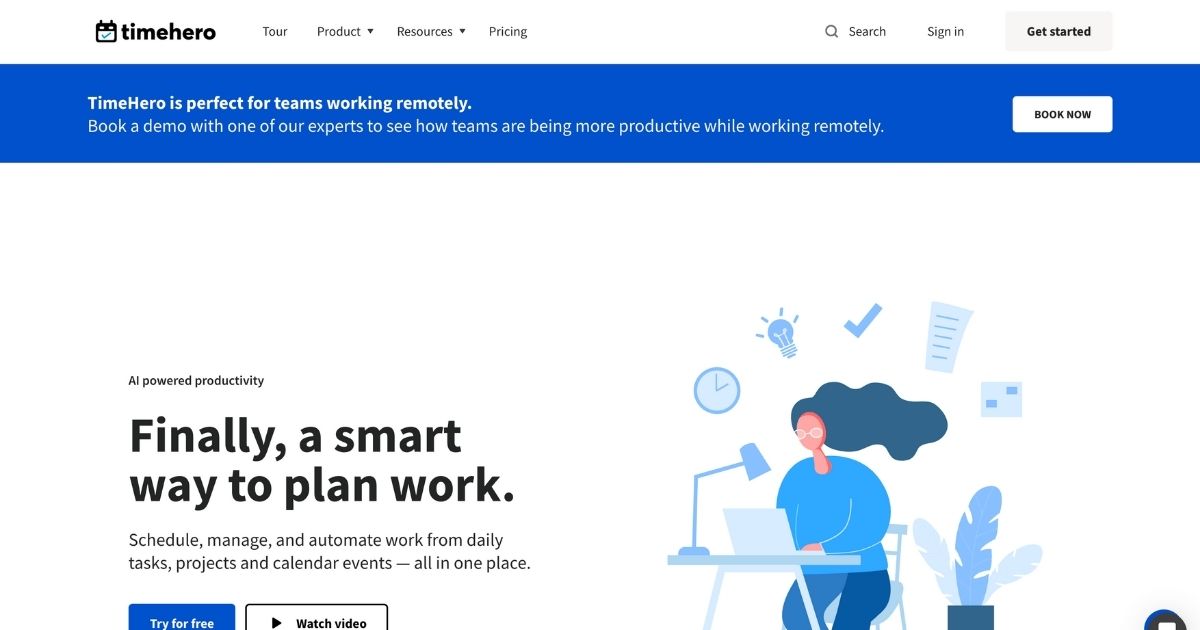 TimeHero: The ultimate AI-powered productivity tool for efficient work