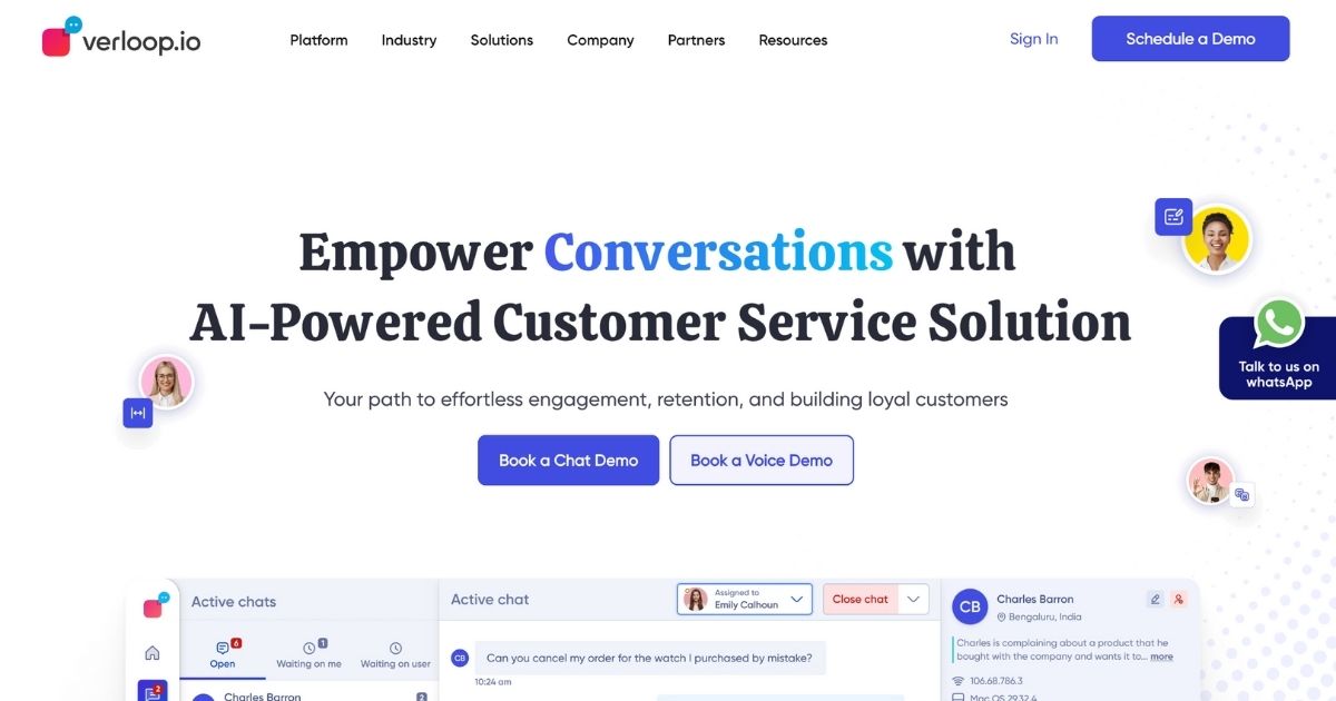 Verloop: Effortless customer engagement and retention solutions
