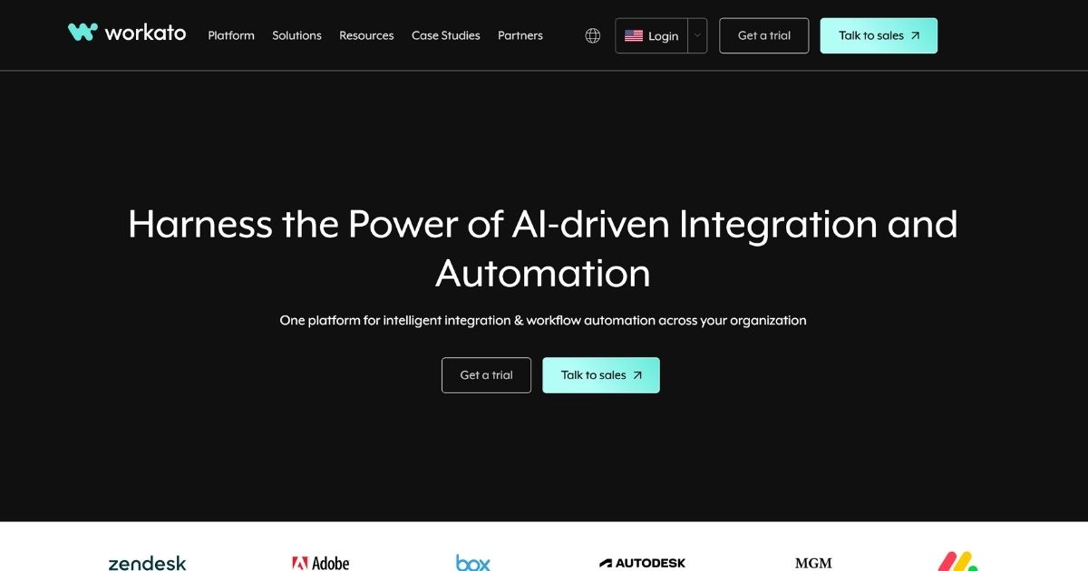 Workato: Powering intelligent integration & automation across teams