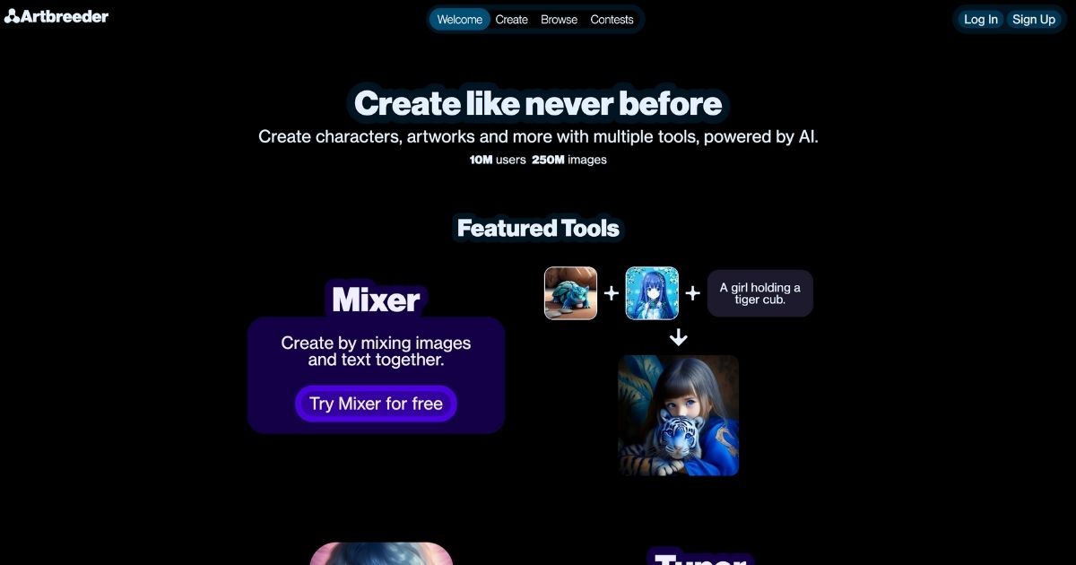 Artbreeder: Unleash your creativity with AI-powered tools