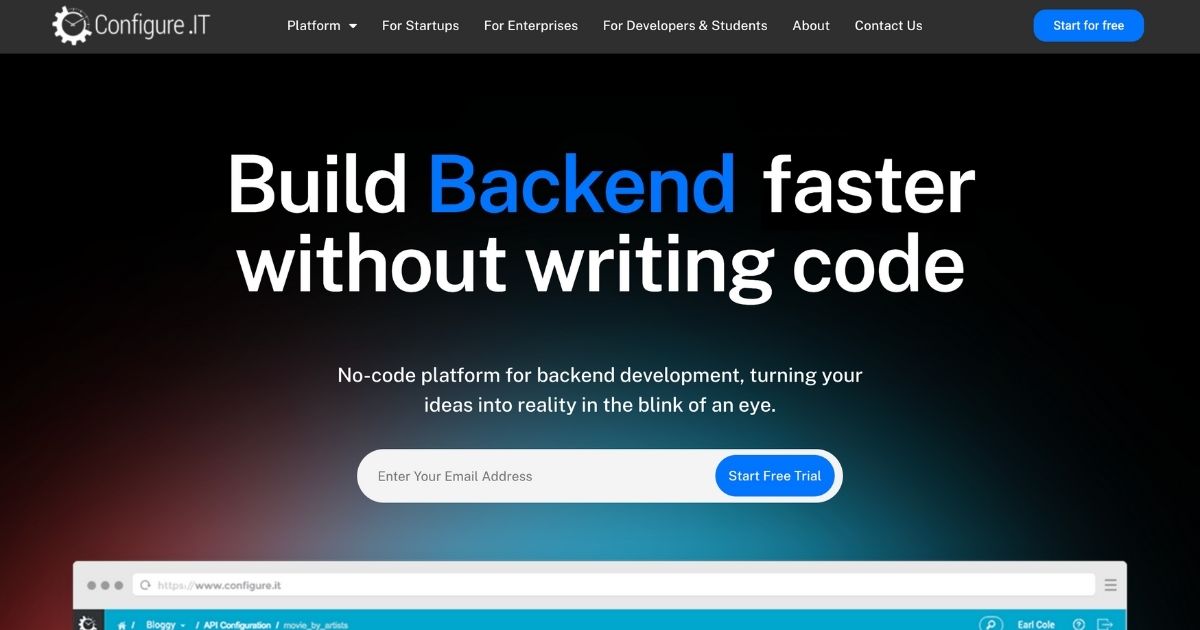 ConfigureIT: Build powerful apps without coding hassles