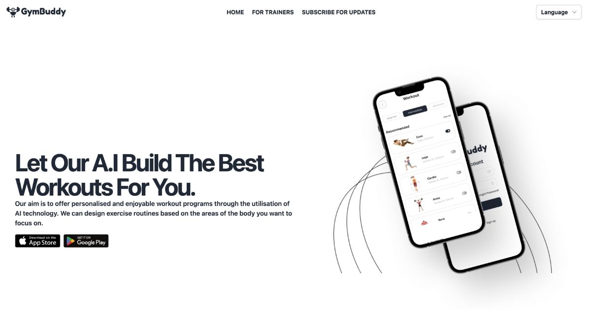 Gymbuddy: Your personalized AI workout companion