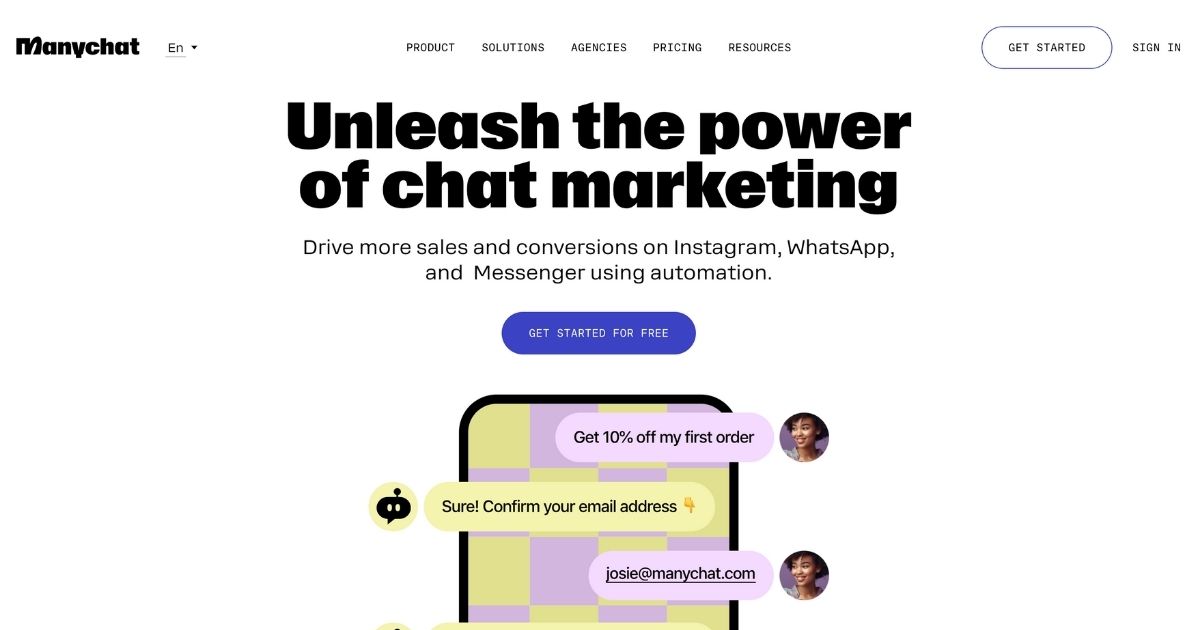Manychat: Unleashing the power of chat marketing