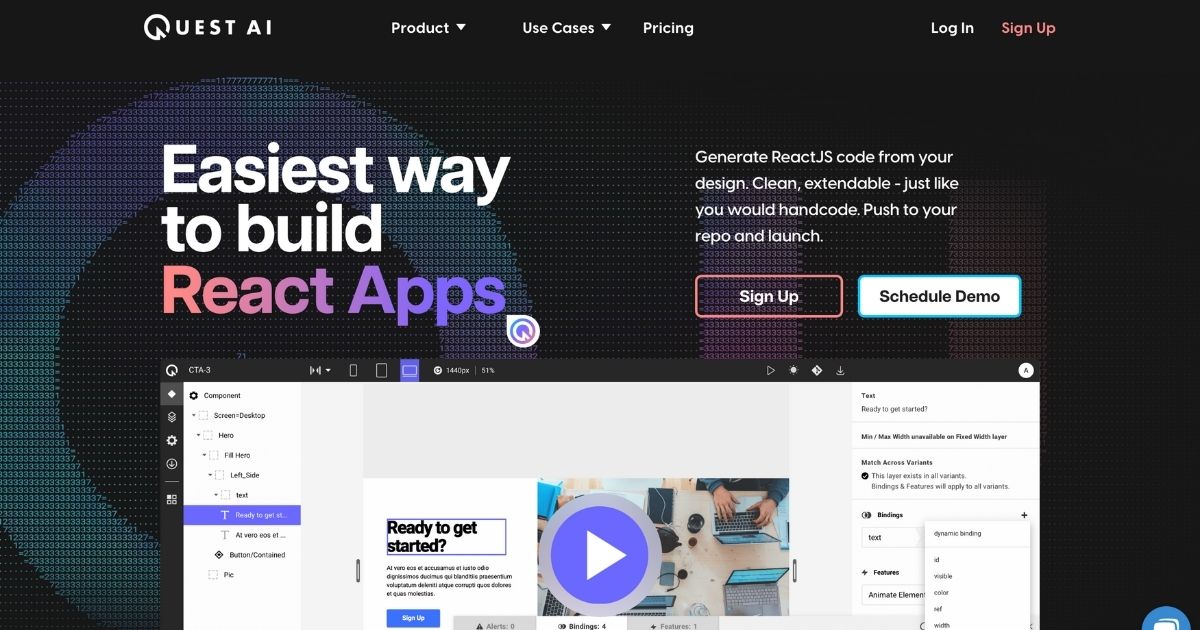 Quest: Build React apps with ease and efficiency