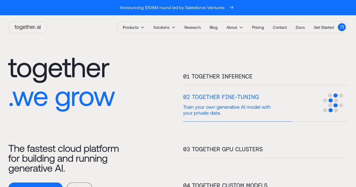 togetherAi: Revolutionary cloud platform for Gen AI models