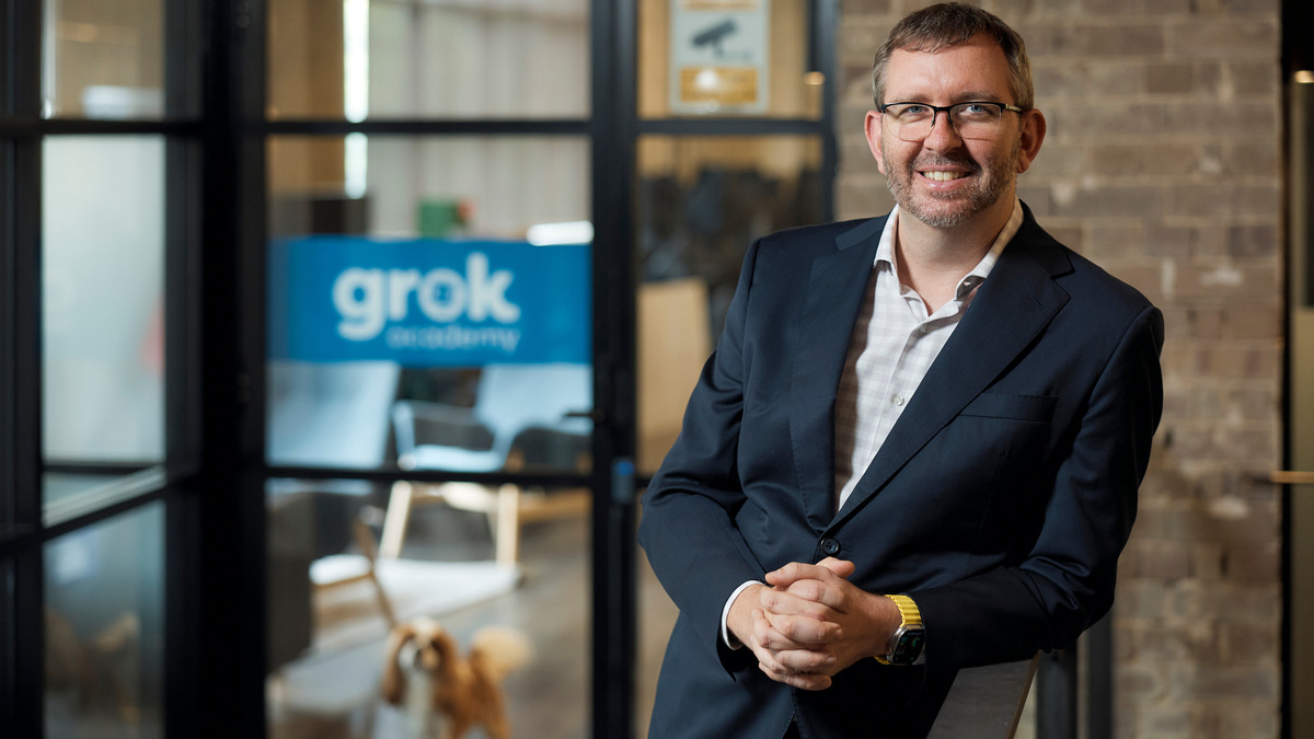 A conversation with  the man behind Grok Academy