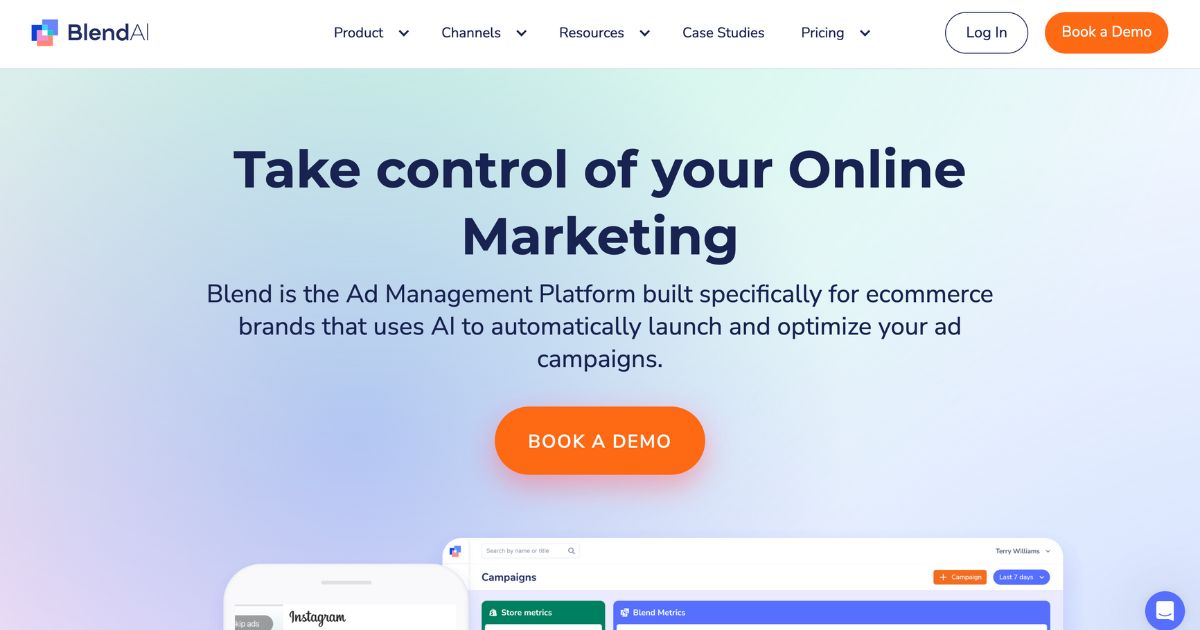 BlendAi: Master online marketing with Ai optimization
