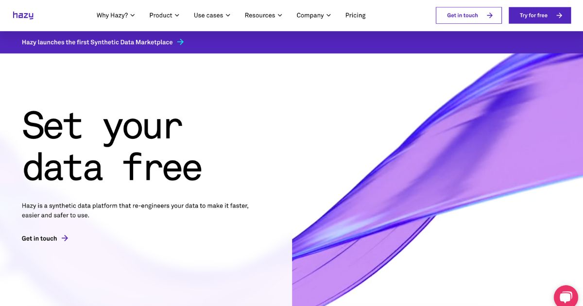 Hazy: Set your data free with synthetic data solutions