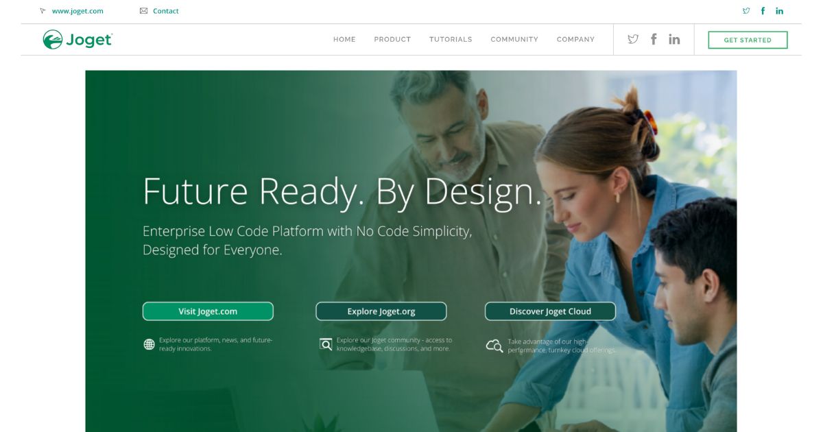 Joget: Transform your digital experience