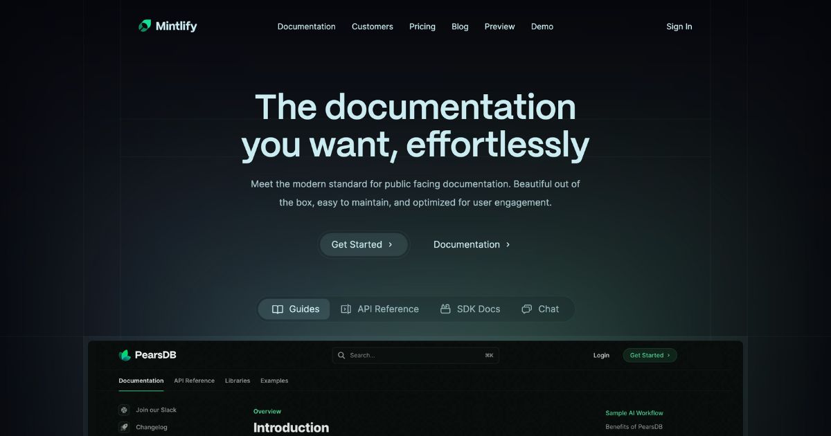 Mintlify: Elevate your documentation game with ease