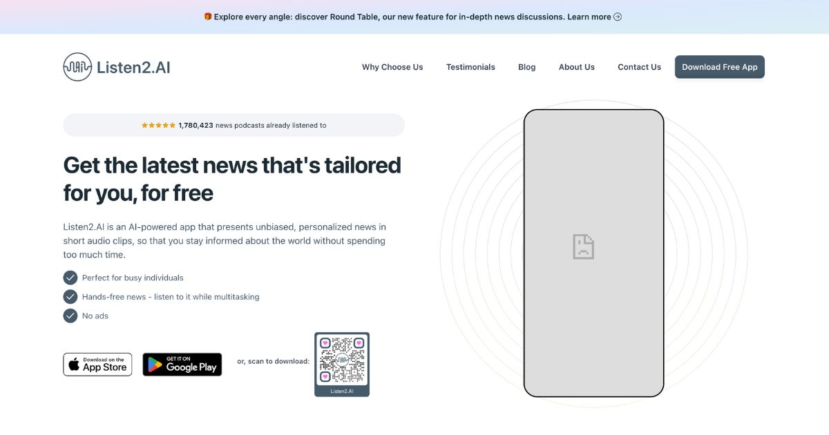 Listen2AI: Personalize news in short audio clips