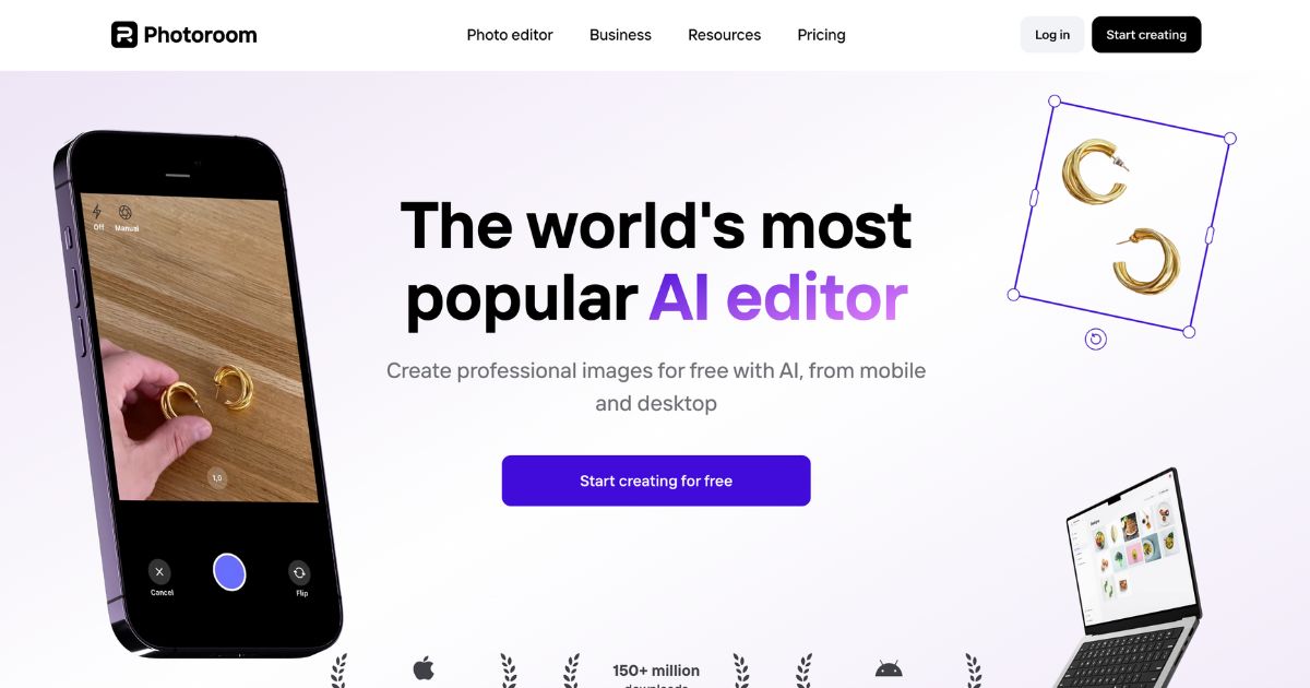 Photoroom: Ai image editor tool