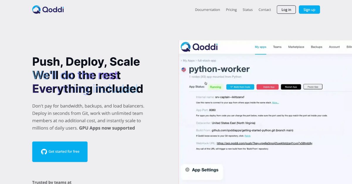 Qoddi: Push, Deploy, Scale