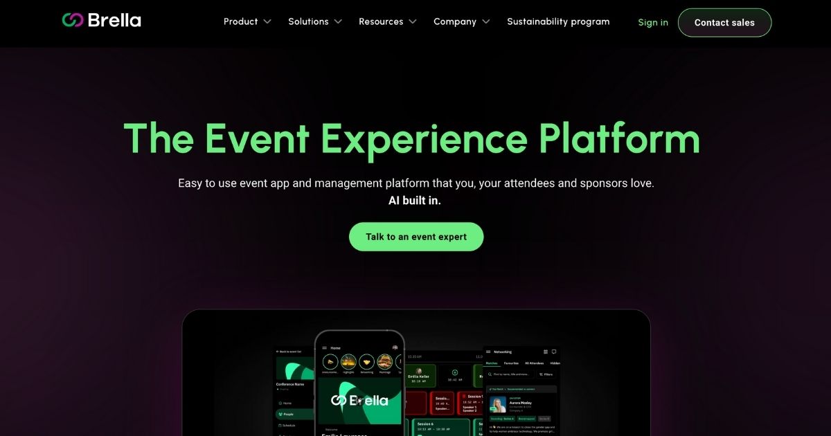 Brella: Easy to use event app and management platform