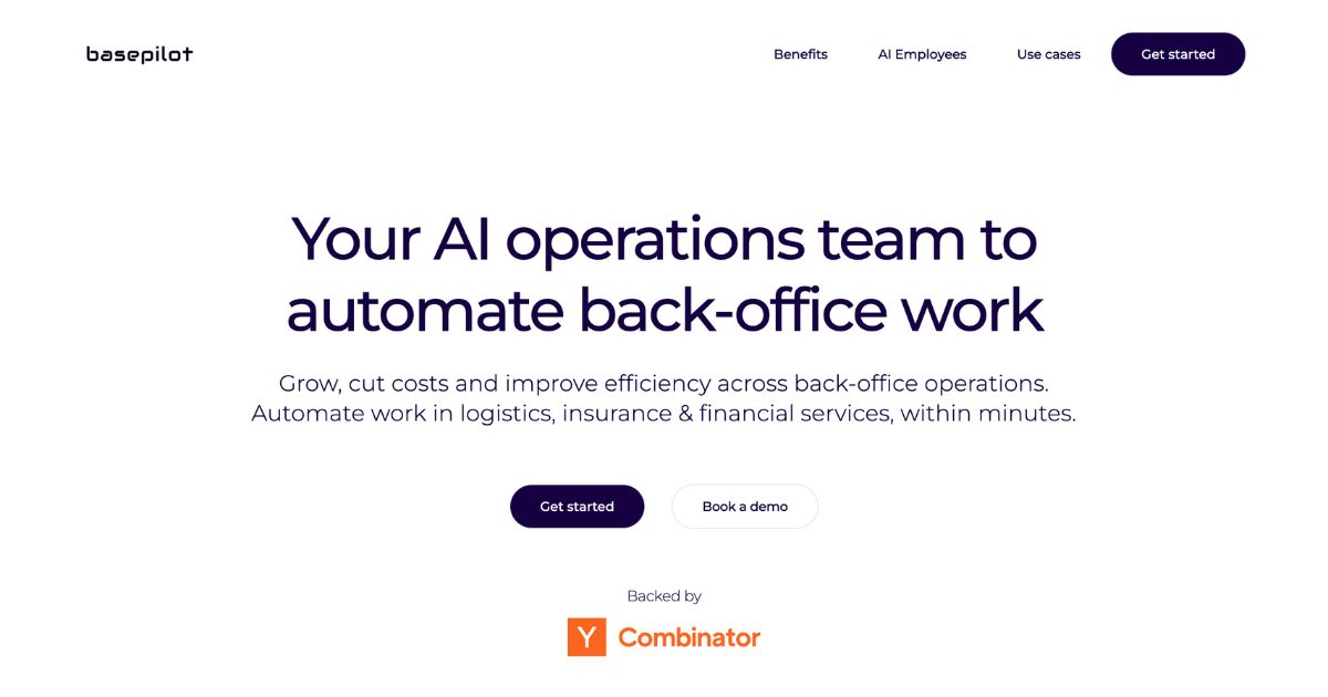 BasePilot: Automate back-office operations with AI
