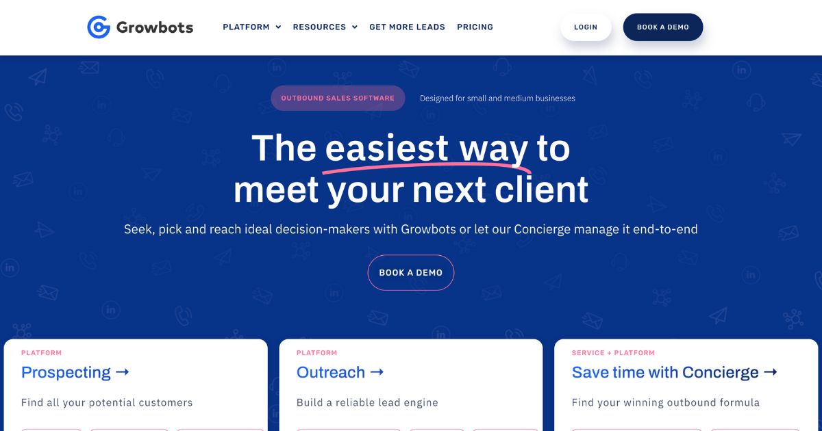Growbots: Outbound sales made easy
