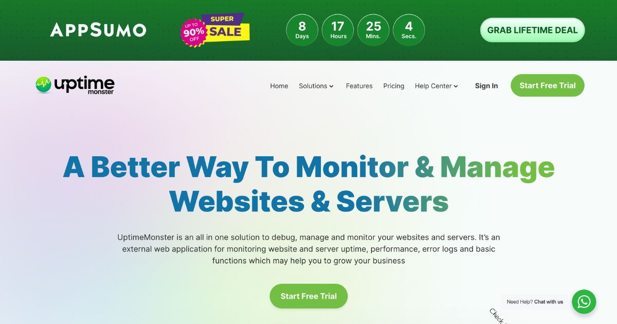 UptimeMonster: Website and Server Monitoring
