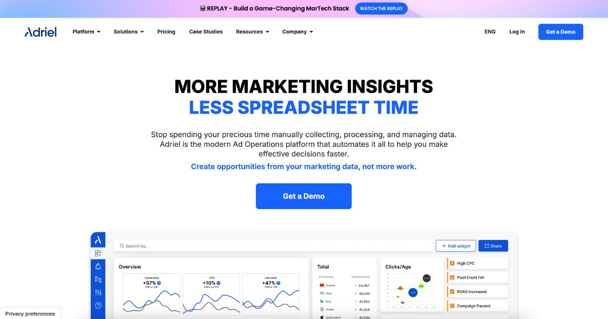 Adriel: Automate data insights for marketing