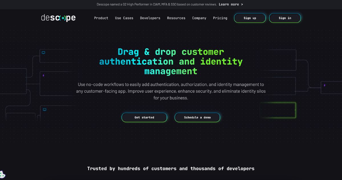 Descope: No-code authentication and identity management tool