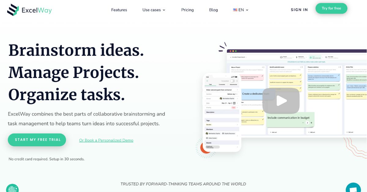 ExcelWay: Collaborative business tool for teams