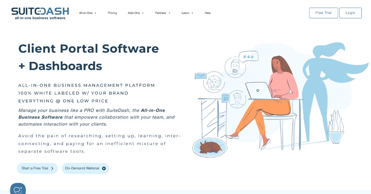 SuiteDash: All-in-one business management platform