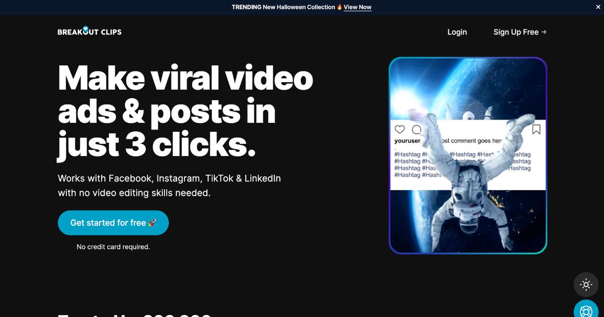 BreakoutClips: Viral video creation tool