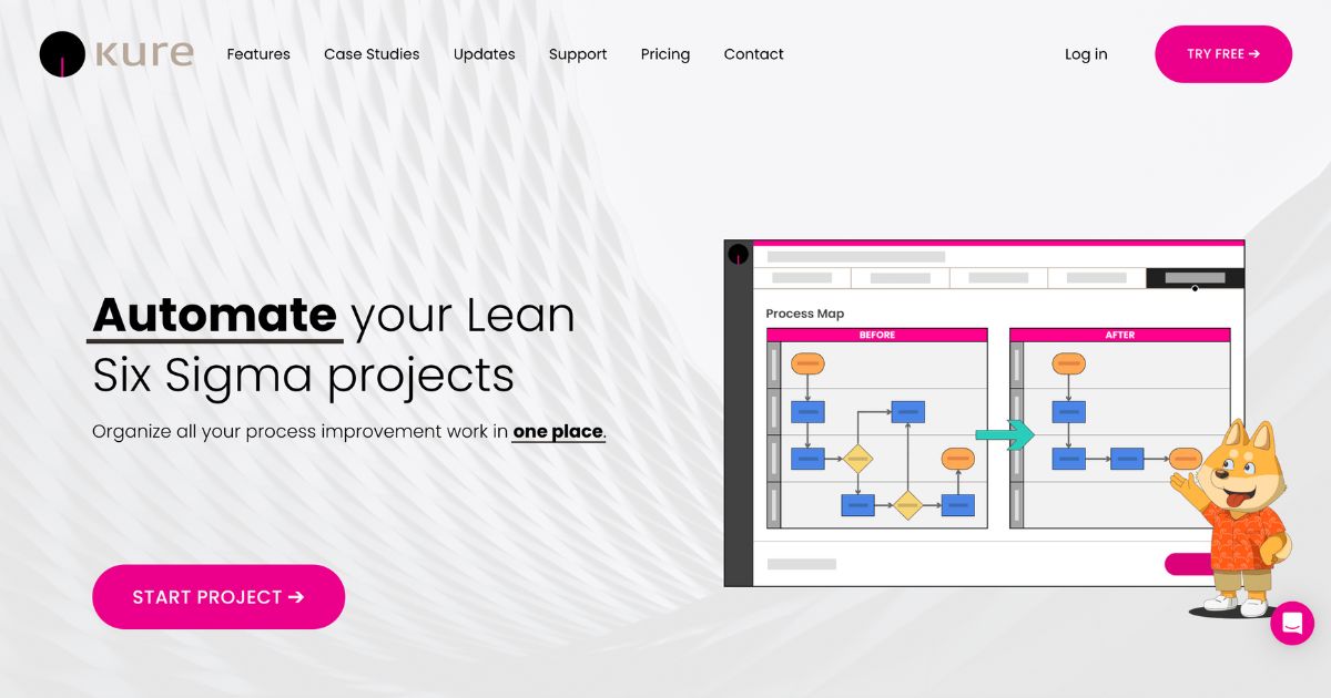 Kure: Project management software for process improvement