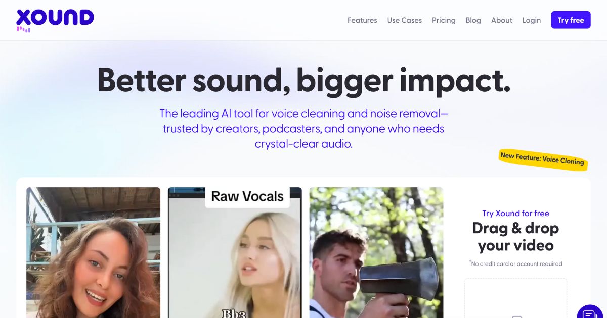 Xound: AI for audio enhancement