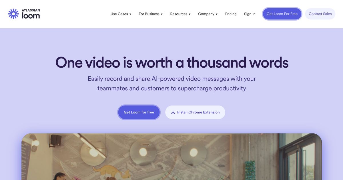 Loom: AI-powered video messaging for teams