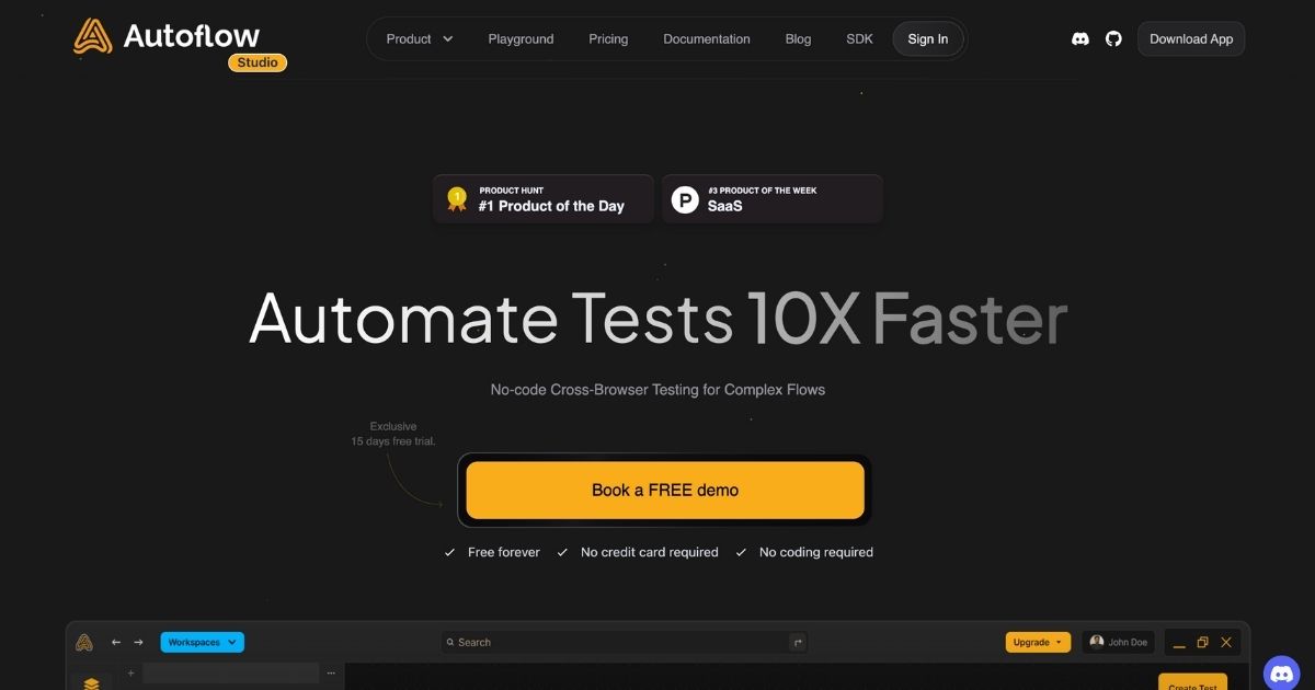 AutoFlow: Faster testing and automation