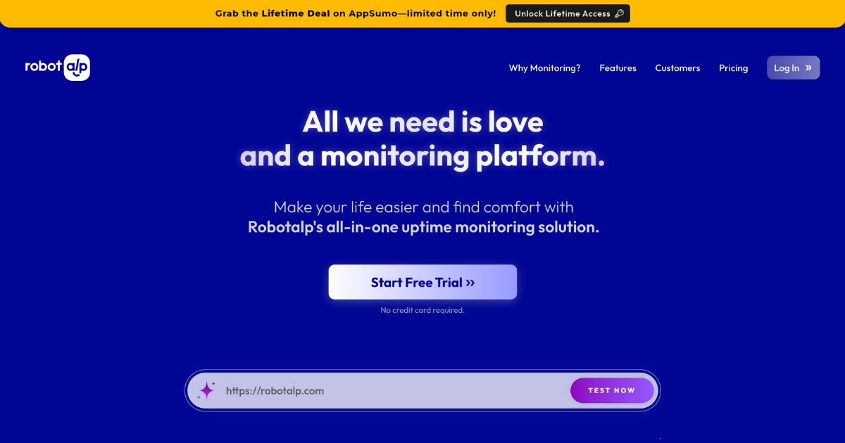 Robotalp: All-in-one website monitoring tool