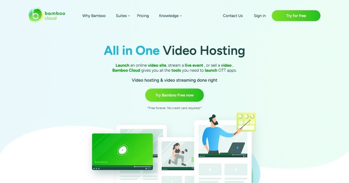 BambooCloud: Video hosting platform