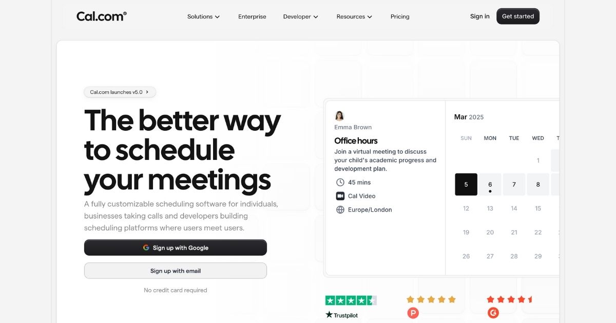 CalCom: Effortless group meeting collaboration