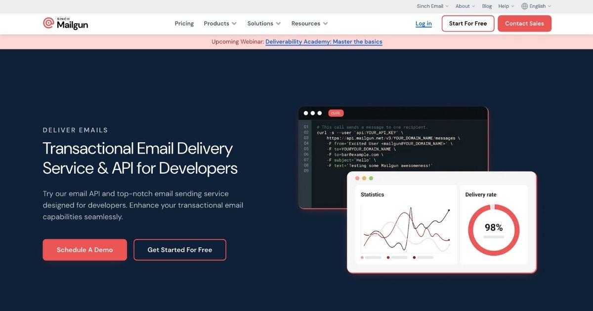 Mailgun: Email delivery optimization tool