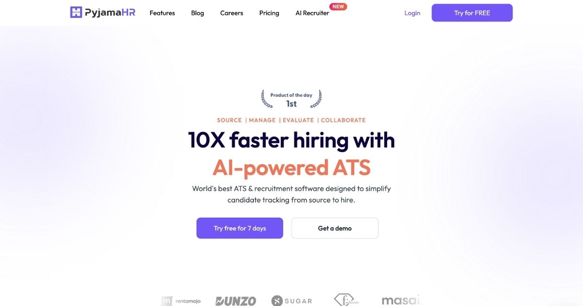 PyjamaHR: ATS and recruitment software