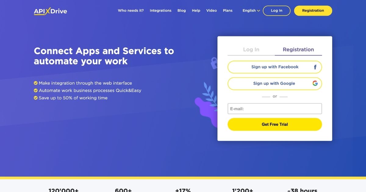 apiXdrive: Integration and automation platform