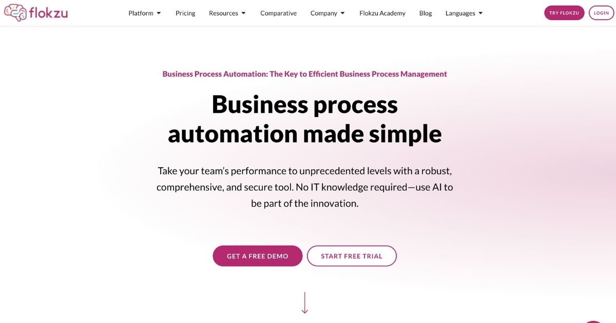Flokzu: Business process automation
