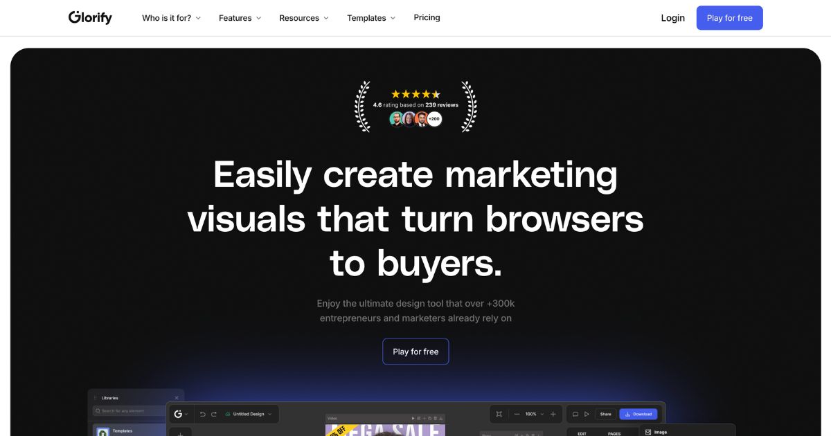 Glorify: Visual excellence for businesses